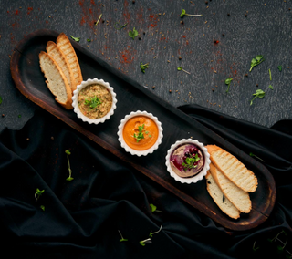 Set Gustari nr.1 Pateu din ardei ,Pateu din pui