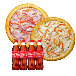 2 Великі Піци + 4 Коли = суперціна!