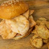 Grilled chicken triple sendvič