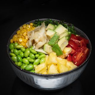 Poke bowl vegan