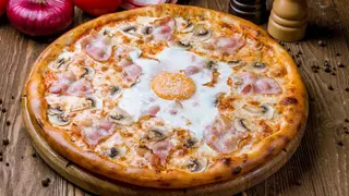 Pizze Carbonara (Pizza Classica) (33 Cm.)