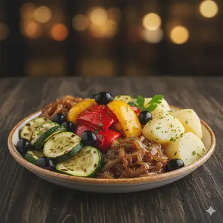 Piatto vegetariano