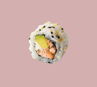Maki łosoś grill 8 szt.