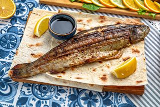 Kalmahi, Păstrăv la gratar