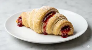 Cornetto vegano frutti rossi