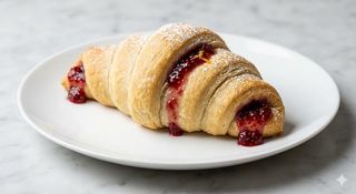 Cornetto vegano frutti rossi