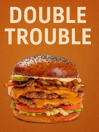 Double Trouble Burger