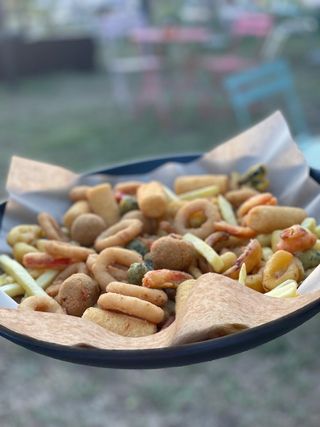 Cartoccio di fritti misti