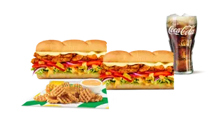 Sub 30 cm w zestawie z kurczakiem fajita
