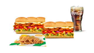 Sub 30 cm w zestawie z kurczakiem fajita