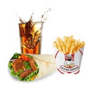 Menú Dürüm Kebab Falafel