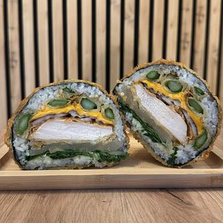 BURGER CHICKEN SZPARAG