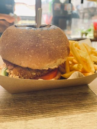 Пилешки бургер