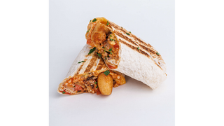 Burrito - Krewetki w tempurze