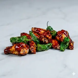 Alitas A La Barbacoa (7 Uds.)