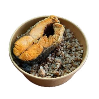 წიწიბურა 200გრ და ორაგულის სტეიკი 100გრ