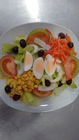 Ensalada mixta recipiente de 750cl 