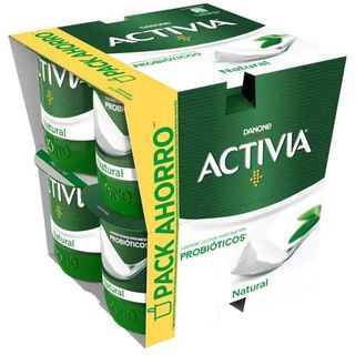 Yogur Bífidus Natural Danone Activia Pack 8x120 Gr.