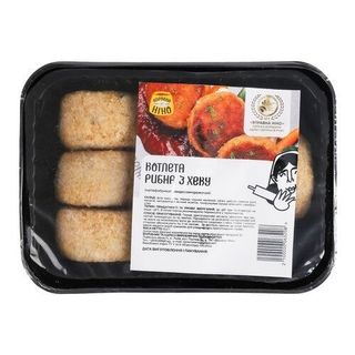 Котлета рибна з хеку заморожені (610г)