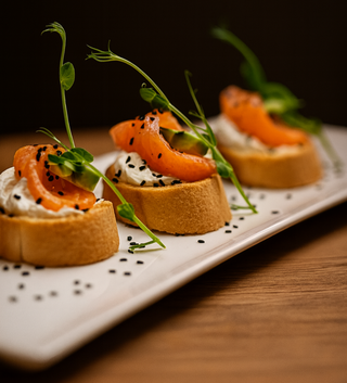 Тареля брускет 3 шт