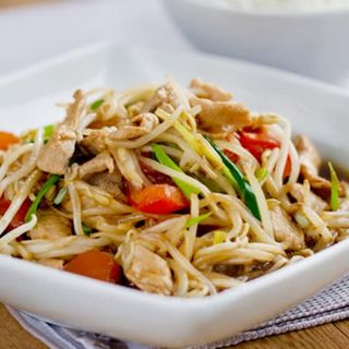 Cerdo Frito Con Sal Y Pimienta