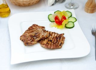 Ceafă de porc la grătar