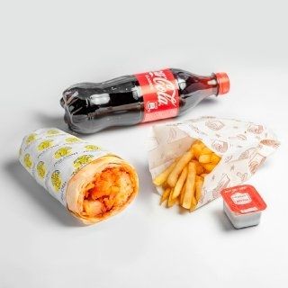 Комбо ролл с куриными байтсами + Coca- Сola 0.5L  N