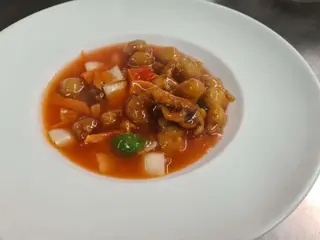 Cerdo En Salsa Agridulce