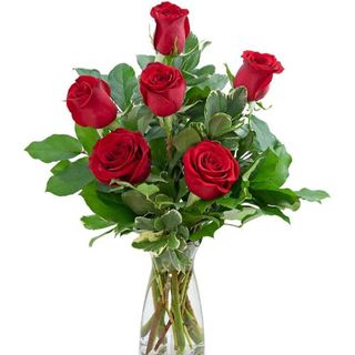 Bouquet Rosas Rojas (6 uds.)