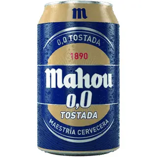 Mahou Tostada Sin 0,0 Lata (330 Ml.)