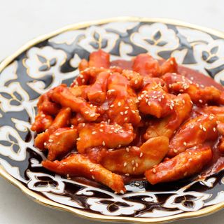 Курица в кисло-сладком соусе