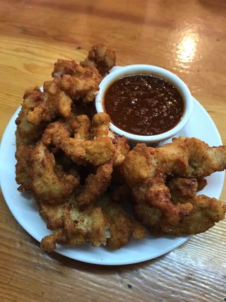 Entrante de fingers de pollo (8 unidades)