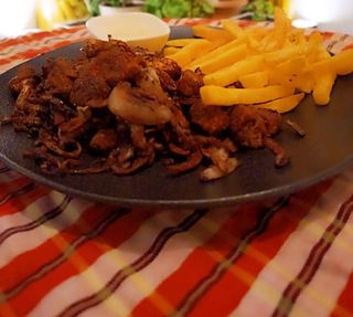 Սումախի չիքըն Sumaki chicken plate