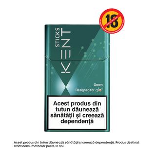 Pachet KENT designed for glo Green (20 sticks)