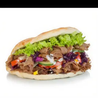 Doner Kebab Con Queso