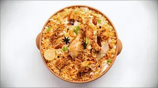 44 Chicken biryani