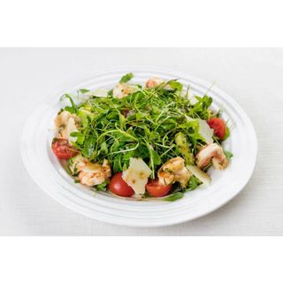 Руккола с креветками 