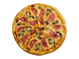 Ветчина и грибы (35см)