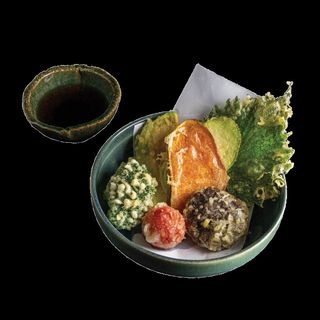 Mini vegetable tempura
