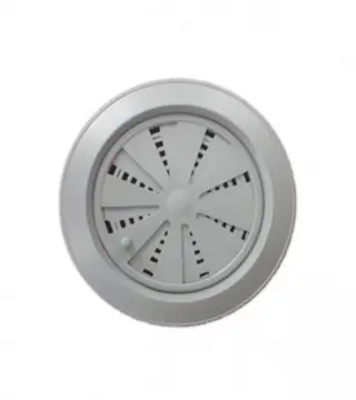 (182923) Rozetna za ventilaciju 118mm PVC siva