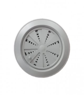 (182923) Rozetna za ventilaciju 118mm PVC siva