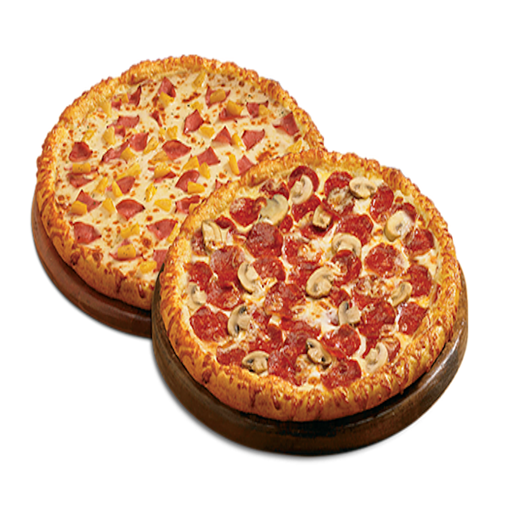 2 Pizzas medianas