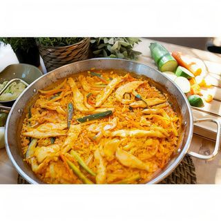 Arroz De Pollo Con Verduras