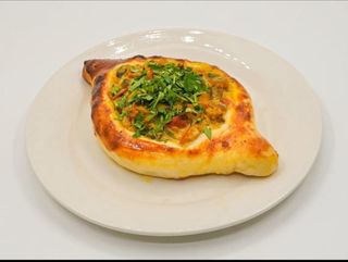 Хачапури лодочка с курицей