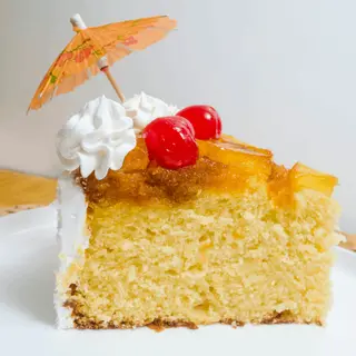 Capricho de piña colada (lleva alcohol)