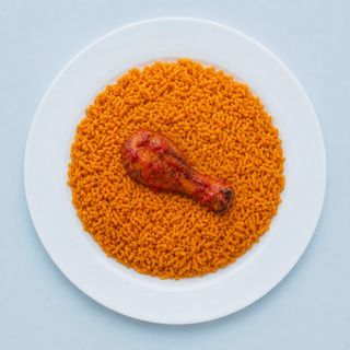 XL VM - Smoky jollof rice and pepper Chicken