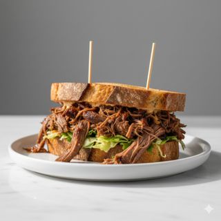 Sándwich de mechada