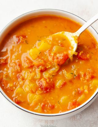 Krem zupa z soczewicy