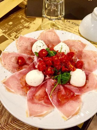 Parma e burrata