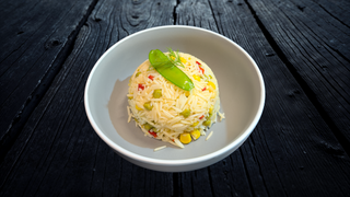 ბრინჯი ბოსტნეულით